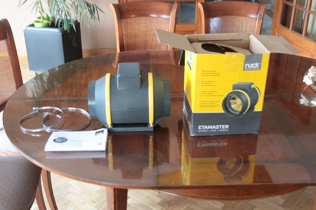 Ventilateur tubulaire  /  Buisventilatoor RUCK Etamaster, Bricolage & Construction, Enlèvement, Neuf, Ventilateur