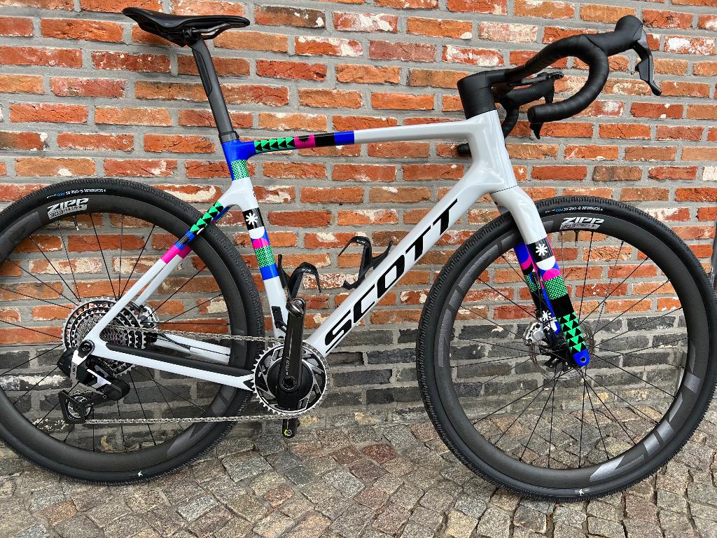 Scott Addict gravel RC maat L, Fietsen en Brommers, Ophalen, Zo goed als nieuw, Carbon, Overige merken