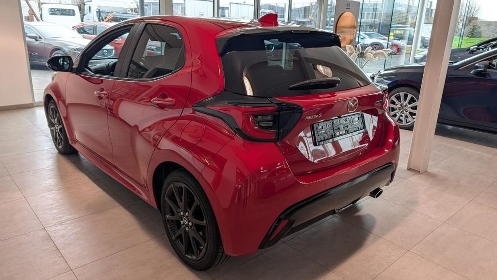 Mazda 2 Hybrid Mazda2 Hybrid HOMURA 116PK 1.5L Hybrid VVT-i, Autos, Rouge, Achat, Entreprise, Noir