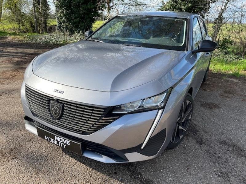Peugeot 308 III & e- Allure, Assistance au freinage d'urgence, Argent ou Gris, Achat, Entreprise