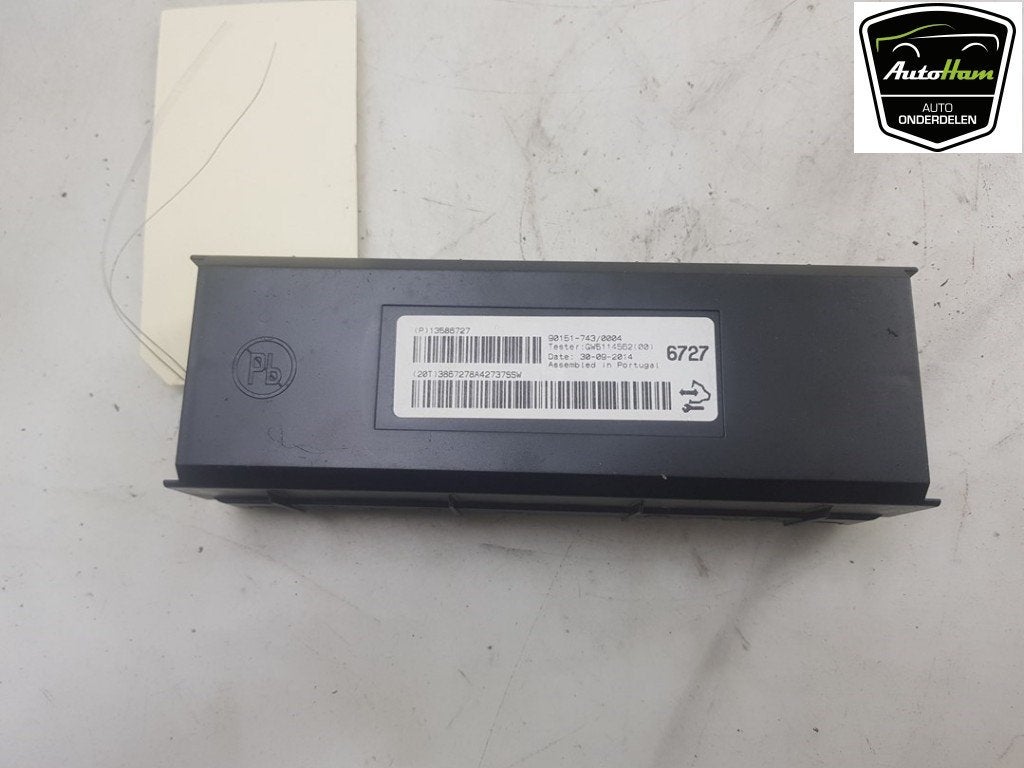 ORDINATEUR GESTION TEMPERATURE Opel Zafira Tourer (P12), Utilisé, Opel