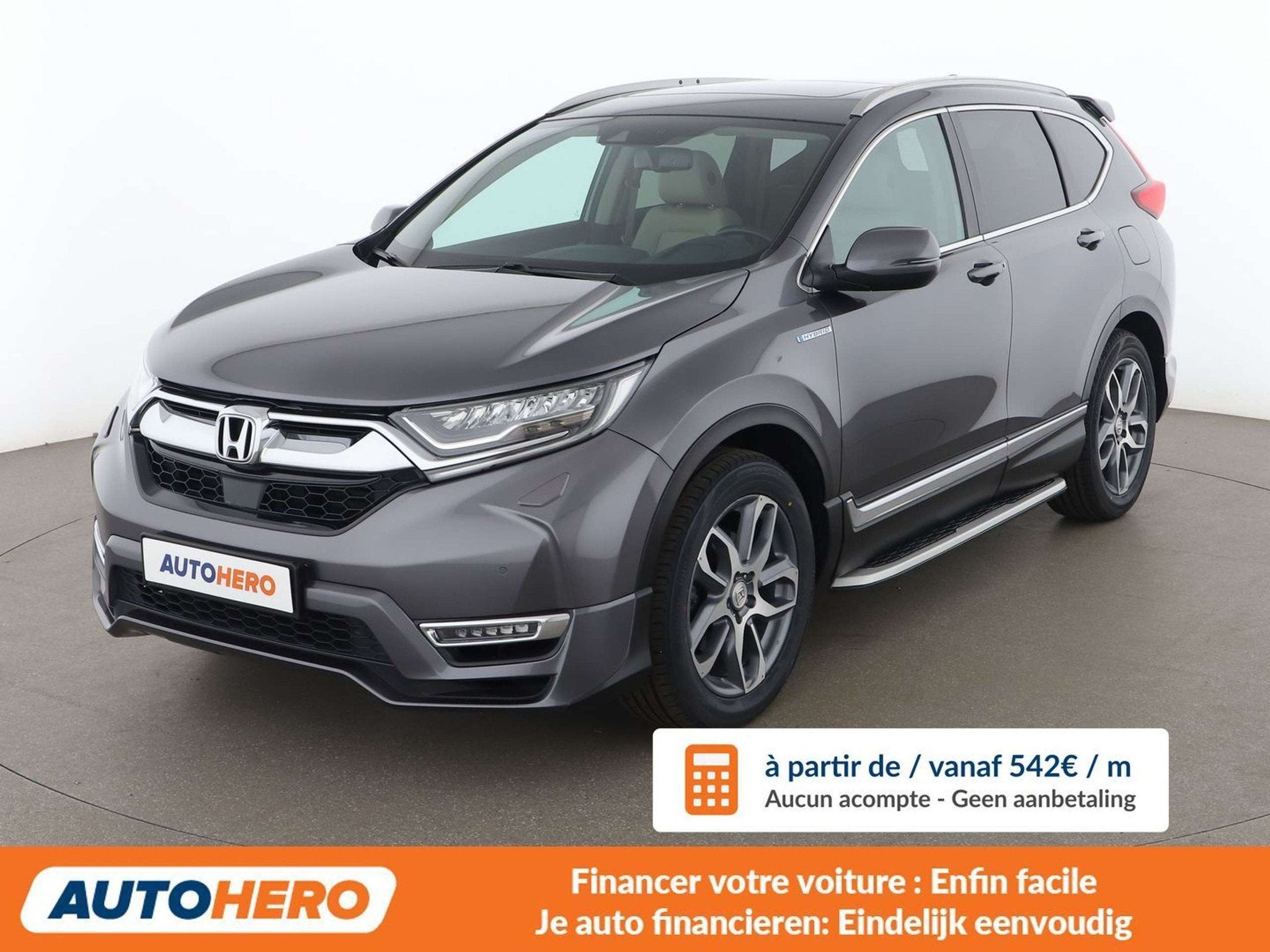 Honda CR-V 2.0 i-MMD Hybrid Executive 4WD (automatique), Autos, Cuir, Argent ou Gris, Achat, 5 portes