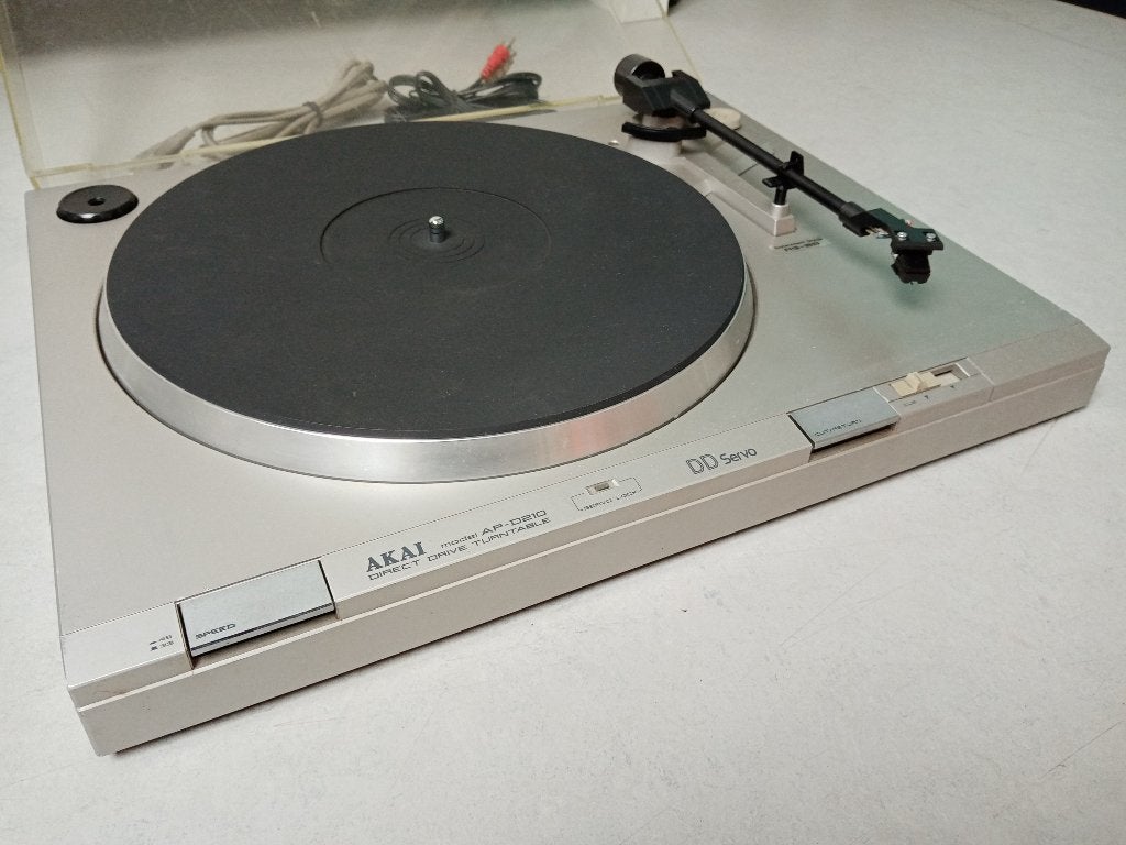 Akai AP-D210 platenspeler, goede algemene conditie, test, Audio, Tv en Foto, Platenspelers, Gebruikt, Automatisch, Ophalen of Verzenden