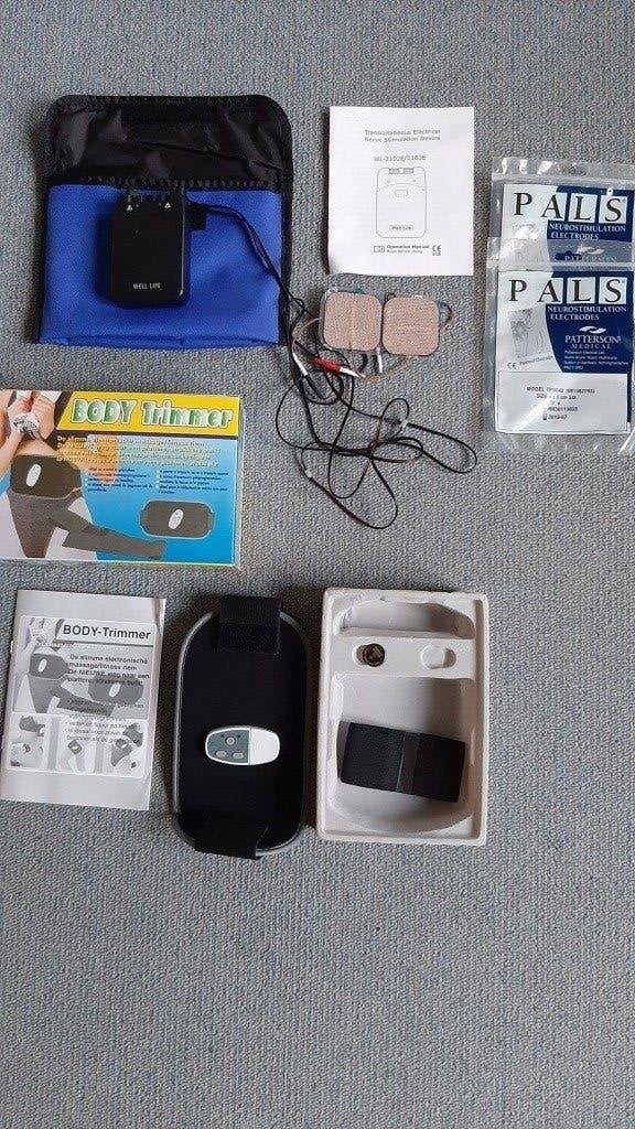 Nerve stimulator device + gratis Body trimmer voor 18€, Enlèvement ou Envoi, Comme neuf, Bras, Autres types