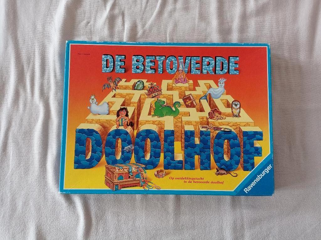 Gezelschapsspel betoverde doolhof, Hobby en Vrije tijd, Ophalen, Zo goed als nieuw