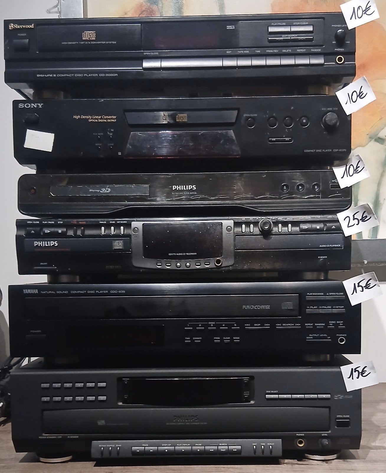 Na te kijken toestellen, Audio, Tv en Foto, Cd-spelers, Ophalen