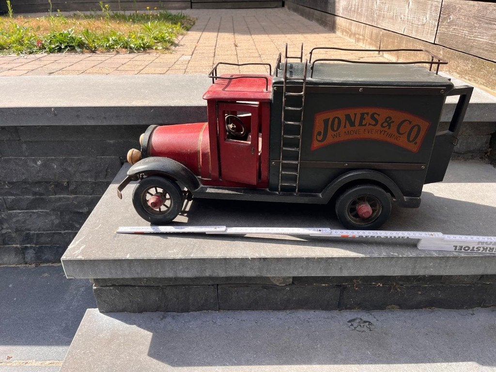 Decoratieve truck, Maison & Meubles, Accessoires pour la Maison | Autre, Enlèvement, Utilisé, Bois, Vintage