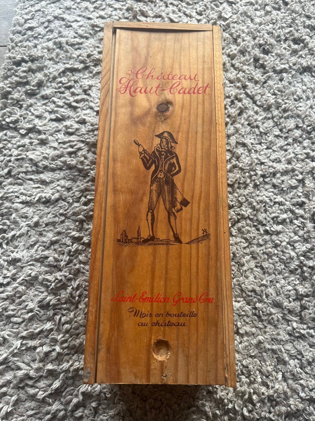 Chateau Haut-Cadet 1990, Verzamelen, Wijnen, Ophalen, Zo goed als nieuw