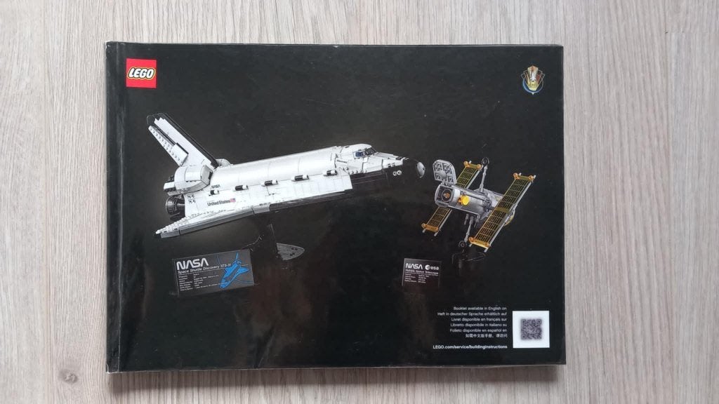 LEGO Icons NASA Space Shuttle Discovery, Kinderen en Baby's, Speelgoed | Duplo en Lego, Inclusief instructies, Lego, Ophalen of Verzenden