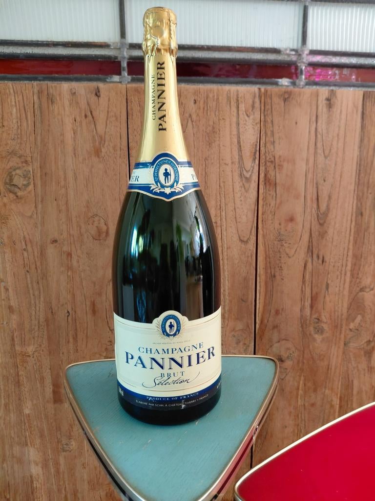 Vintage dummy fles champagne  pannier 1,5l, Verzamelen, Ophalen, Champagne