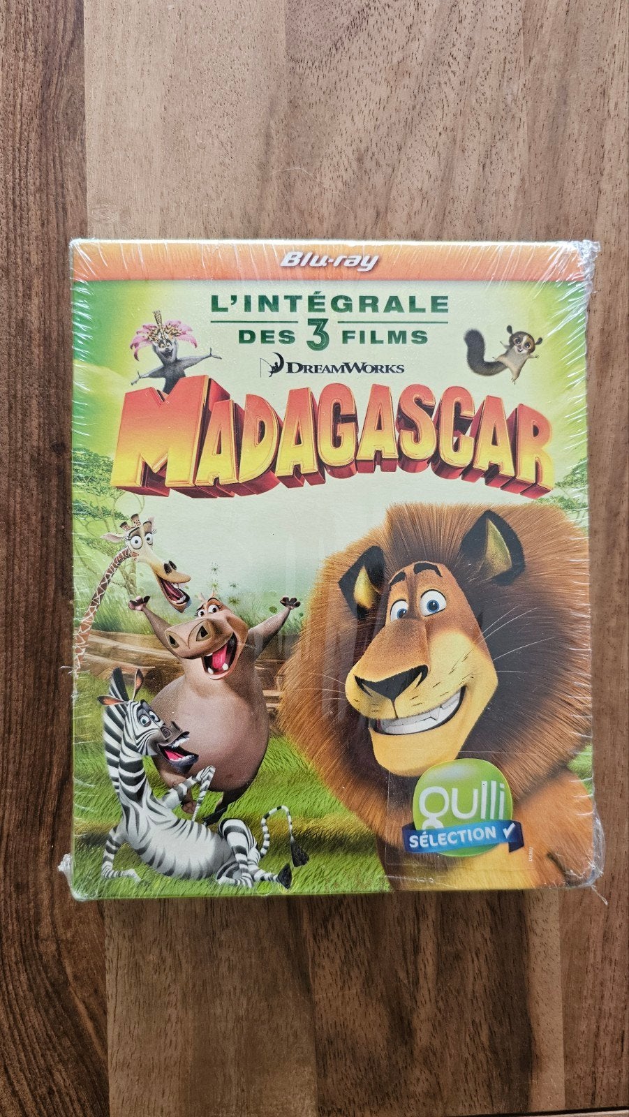 Neuf - Coffret Blue Ray Madagascar, Cd's en Dvd's, Blu-ray, Ophalen, Boxset, Kinderen en Jeugd, Engels