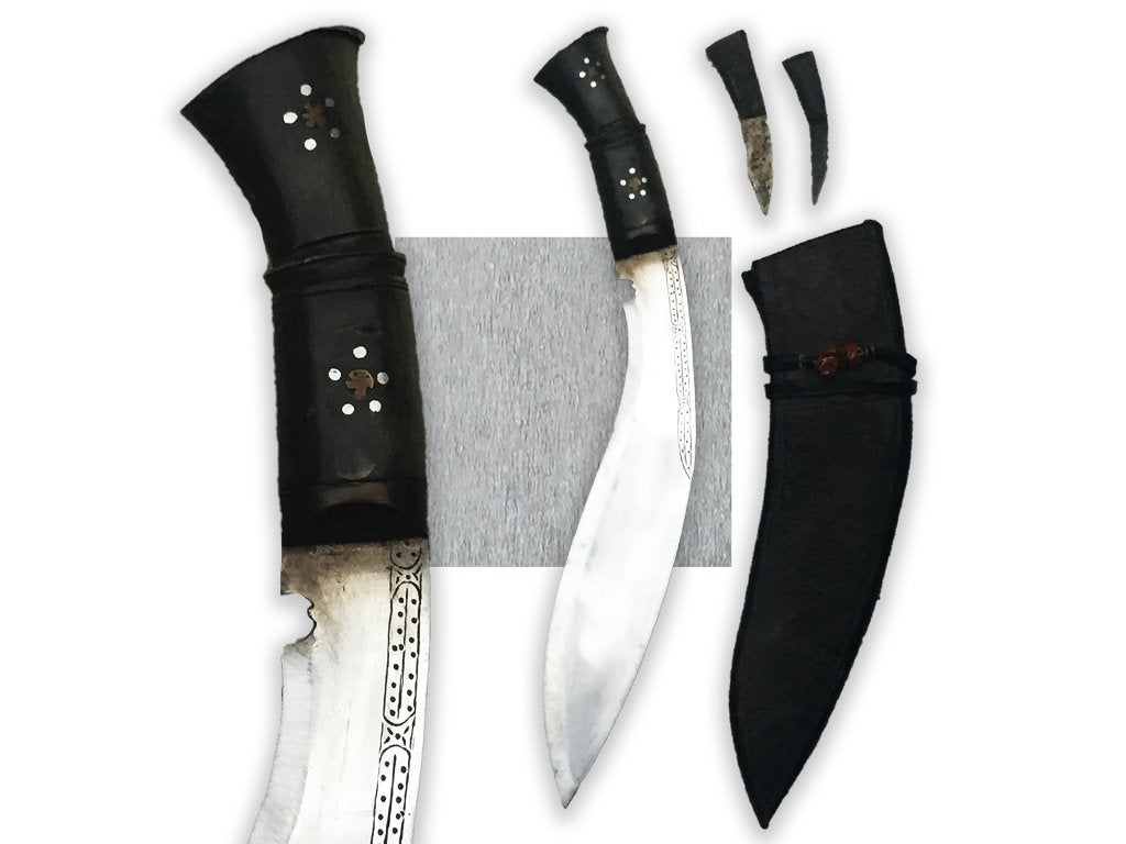 🚨Rare Poignard / Sabre KOUKRI - INDE - ROYAUME-UNI - XX, Enlèvement ou Envoi, Armée de terre, Épée ou sabre