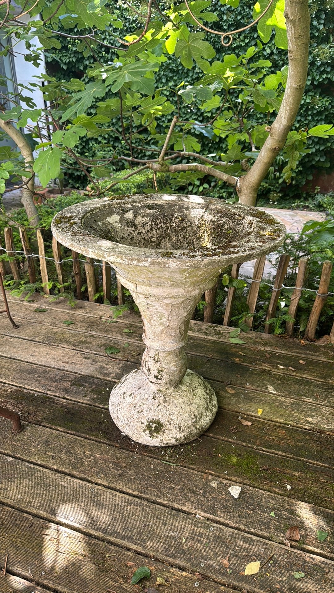 Vase de patio ancien, Enlèvement, Utilisé