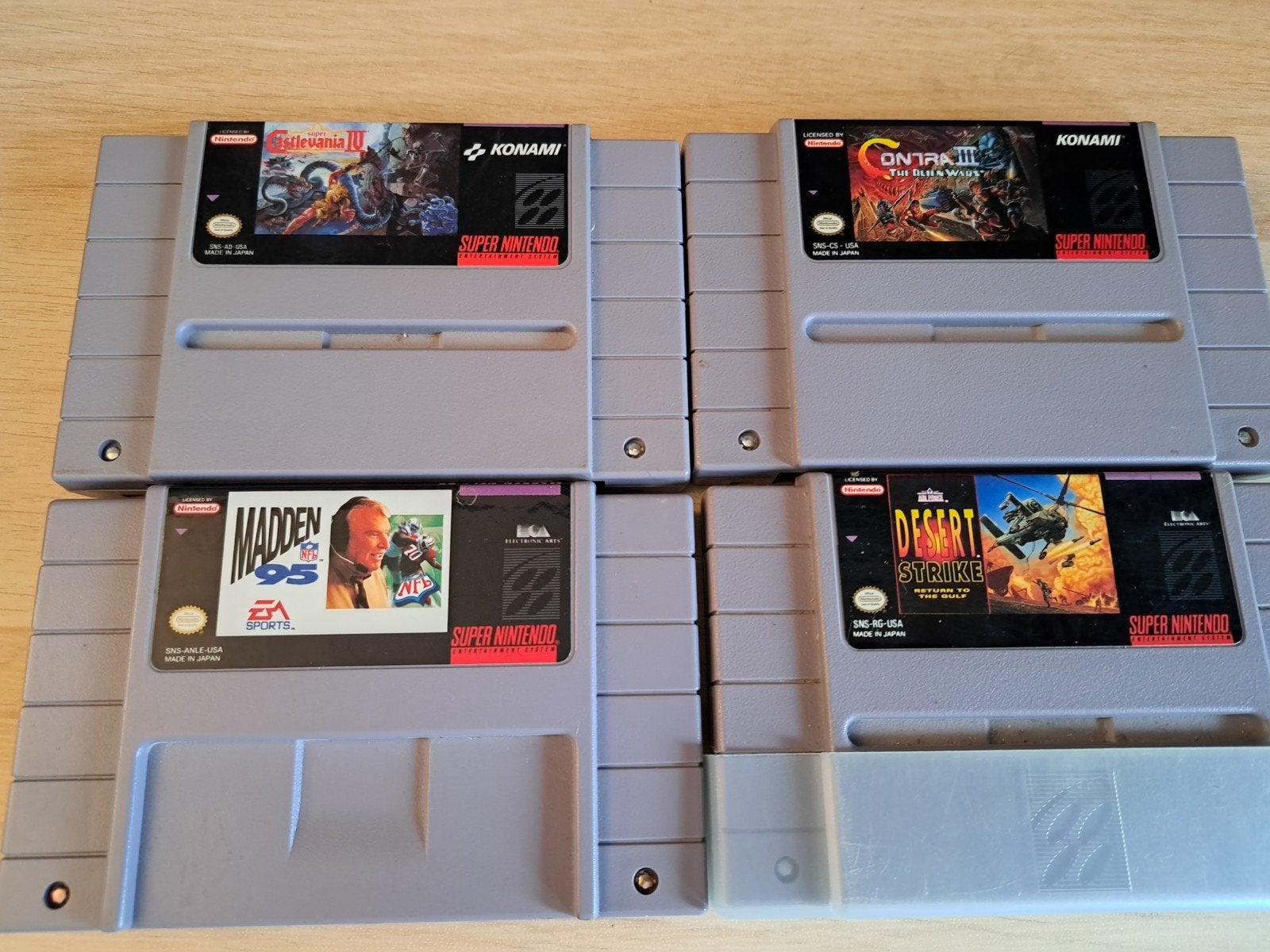 Castlevania Contra Super Nintendo SNES-spel Amerikaanse vers, Games en Spelcomputers, Ophalen of Verzenden, Zo goed als nieuw