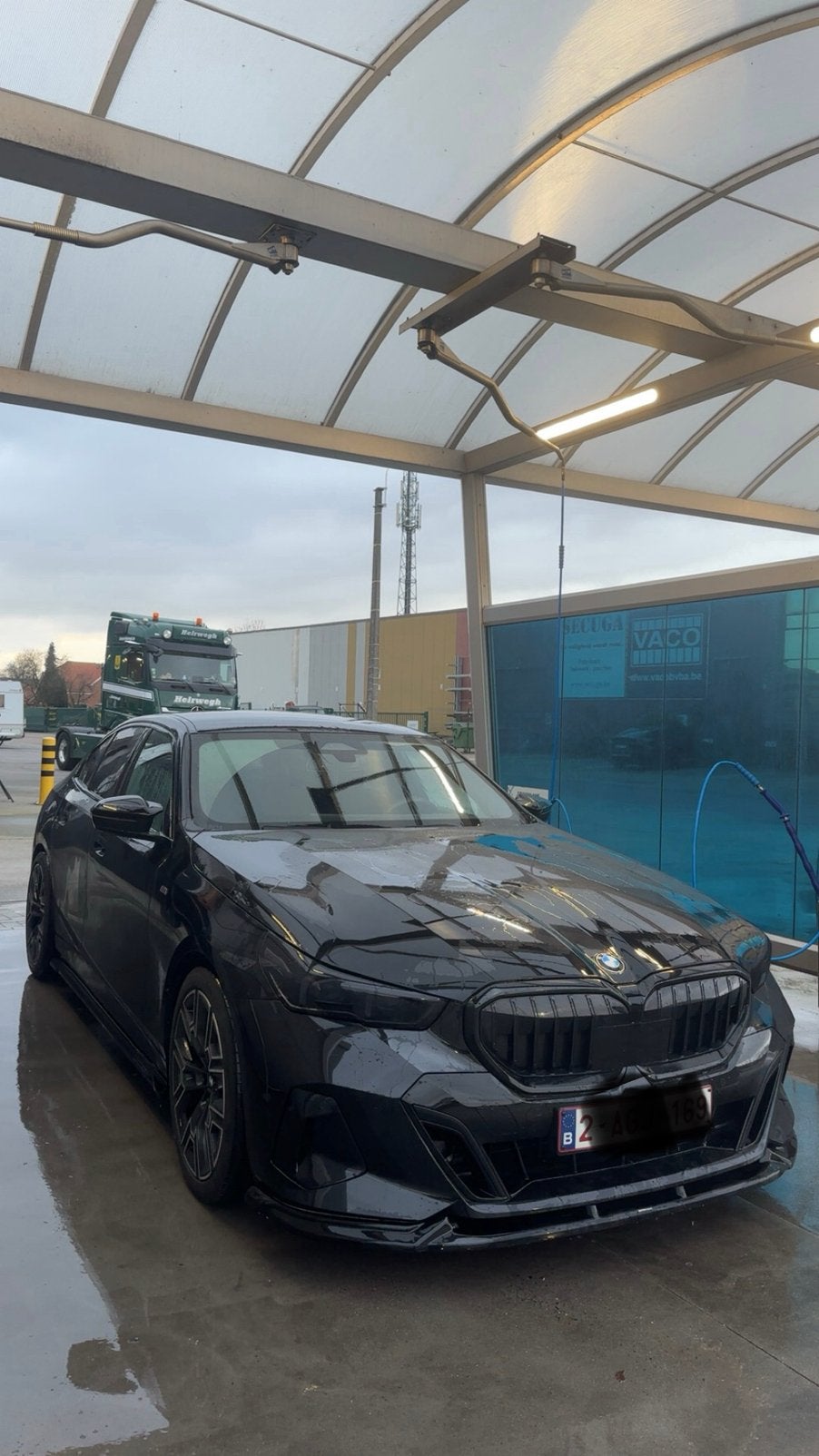 Bmw 5 serie g60, Autos, Berline, Automatique, Particulier, Noir