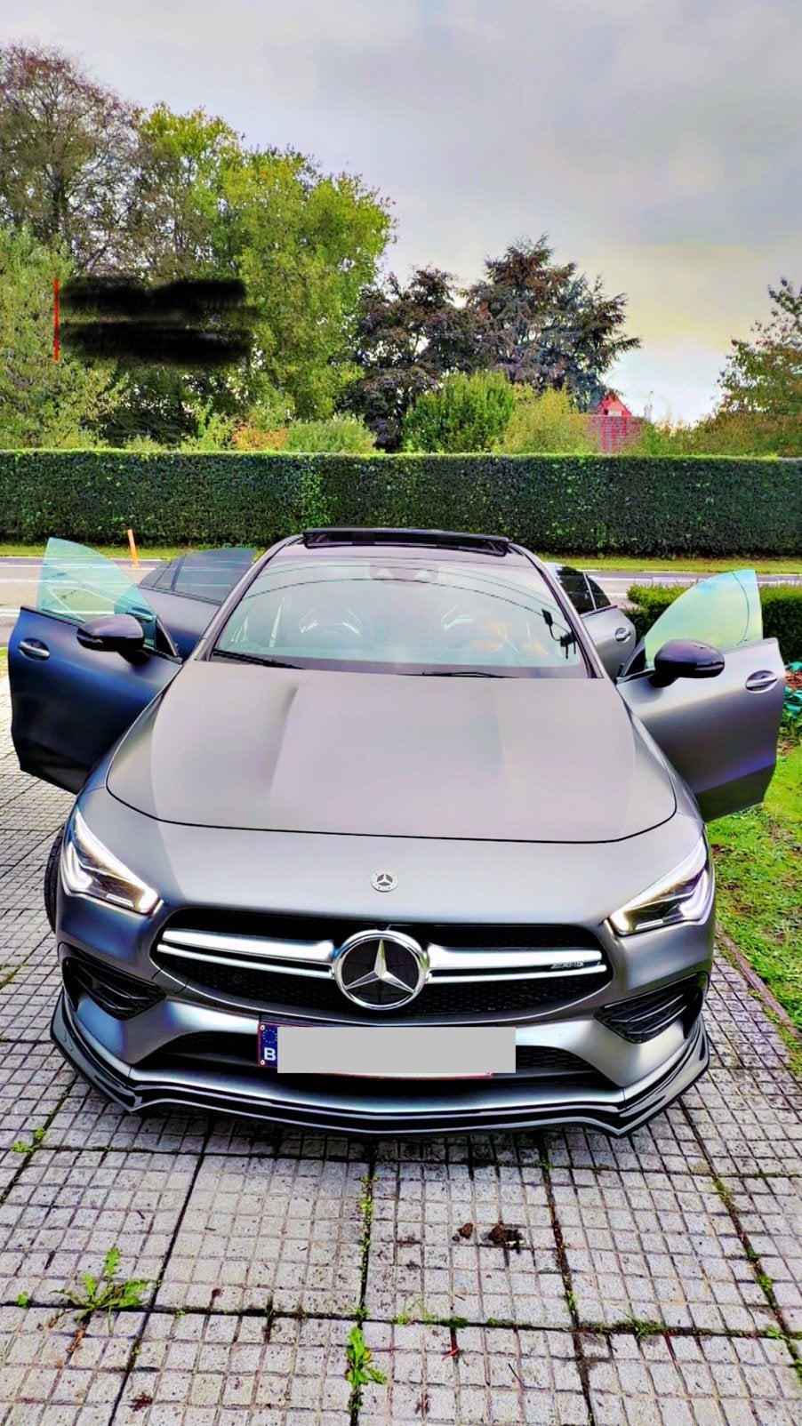 Magnifique coupé CLA 35 AMG 4matic (MAGNON GRYS MAT), Autos, Cuir, CLA, Achat, Euro 6