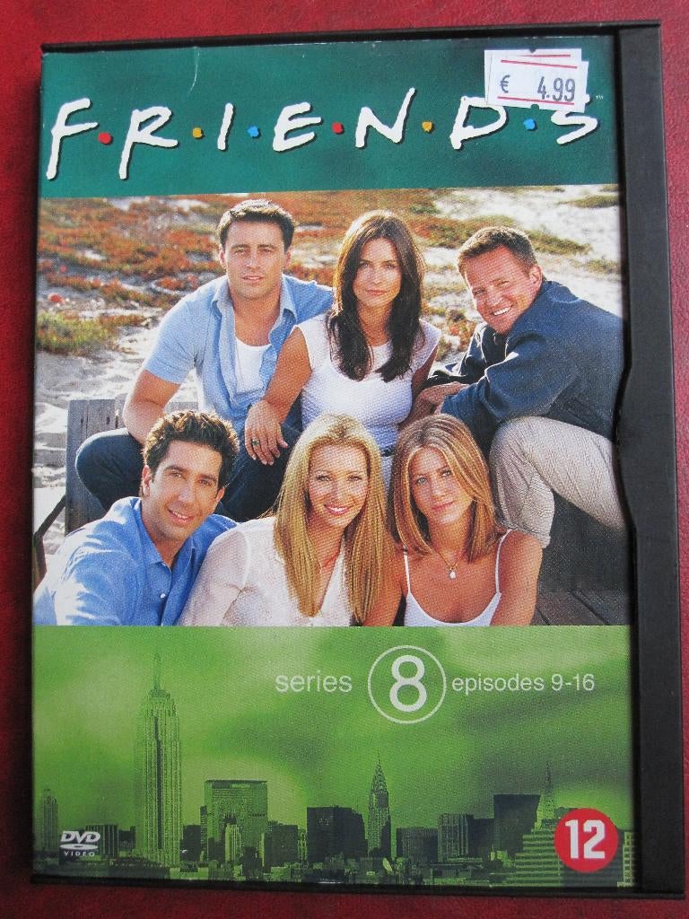 Friends Series 8 - Episodes 9-16, Vanaf 12 jaar, Ophalen of Verzenden, Zo goed als nieuw, Komedie