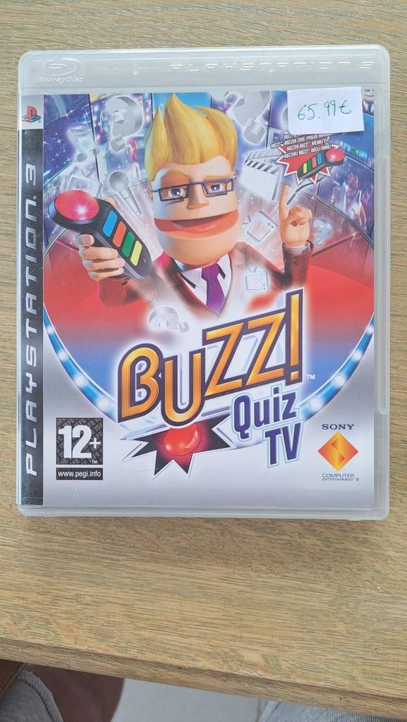 BUZZ! QUIZ TV GAME. Ps3, Consoles de jeu & Jeux vidéo, Jeux | Sony PlayStation 3, À partir de 12 ans, Comme neuf, Musique, Enlèvement