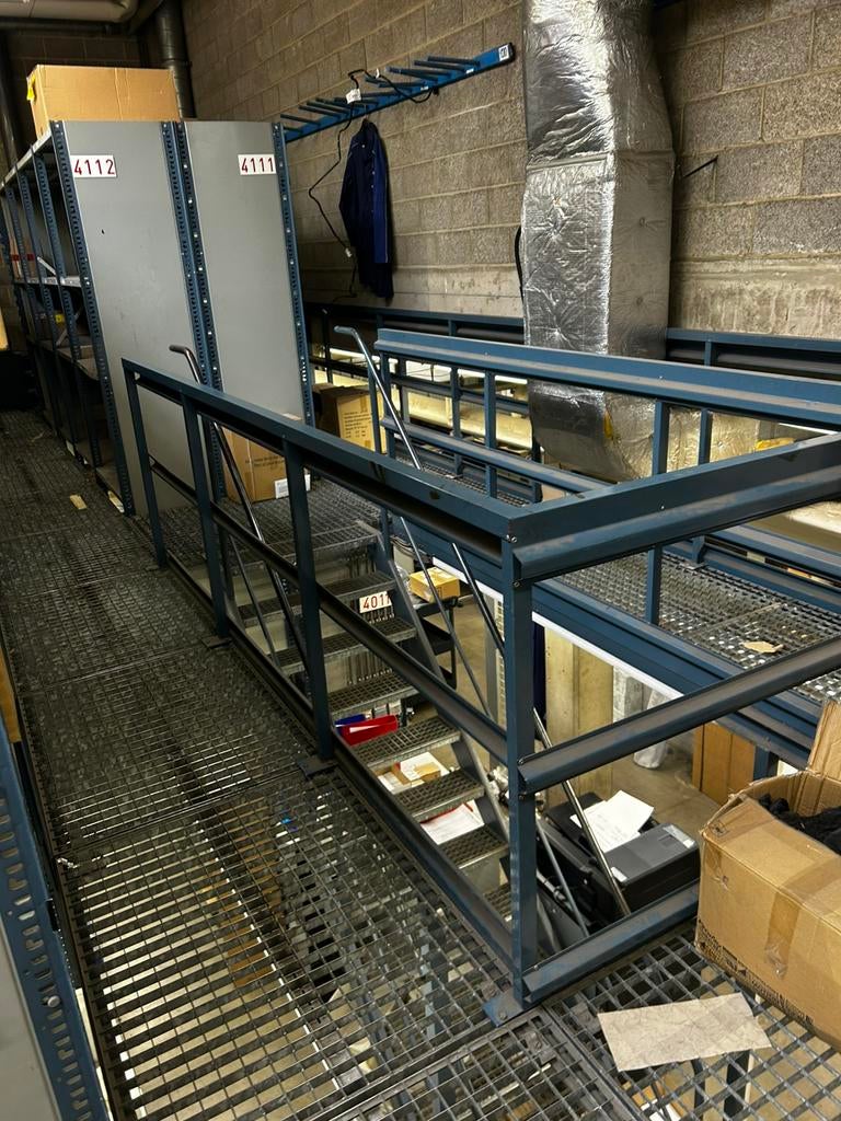 plateforme de stokage mezzanine 600 m2 + rez, Articles professionnels, Enlèvement ou Envoi