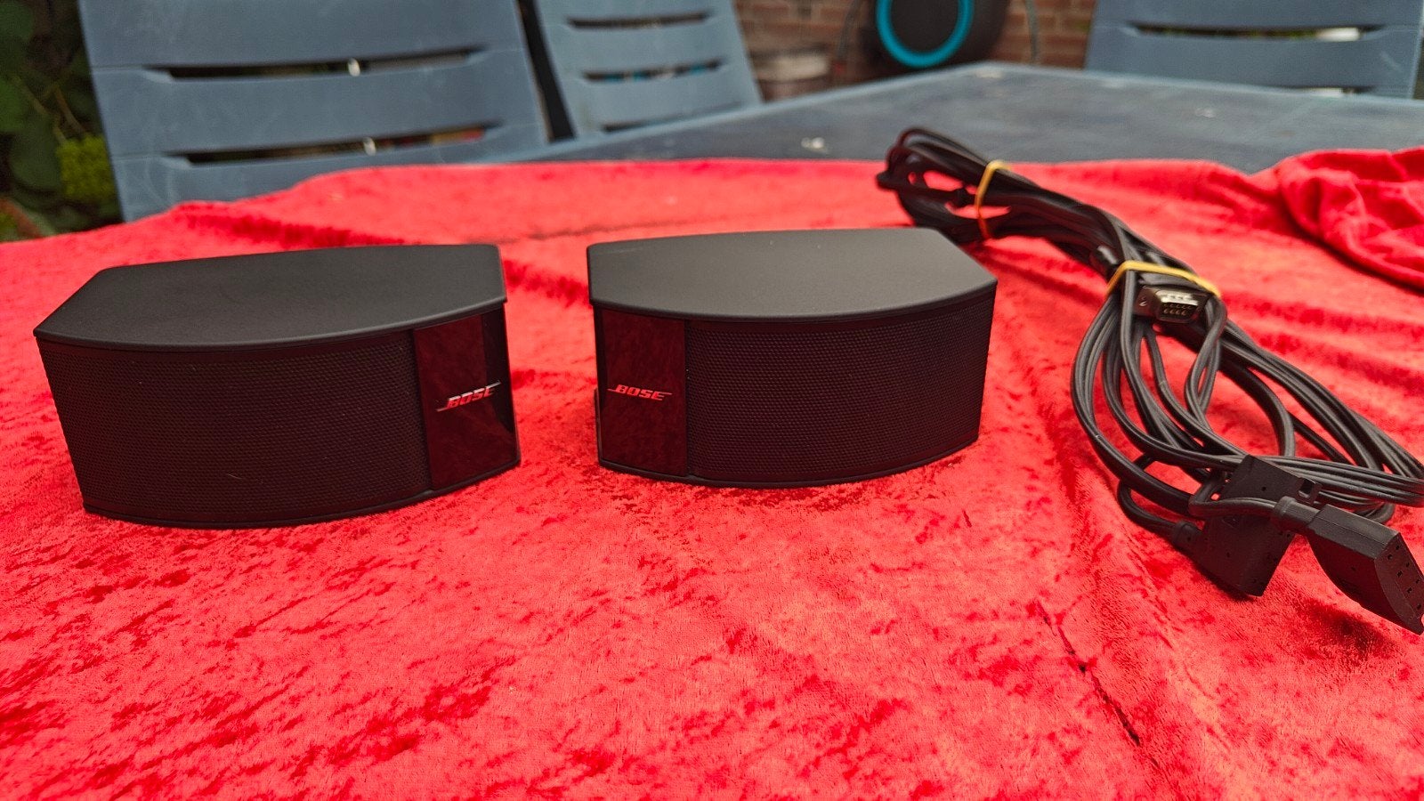 Bose Es Gemstone luidsprekers 2x zwart, Ophalen of Verzenden