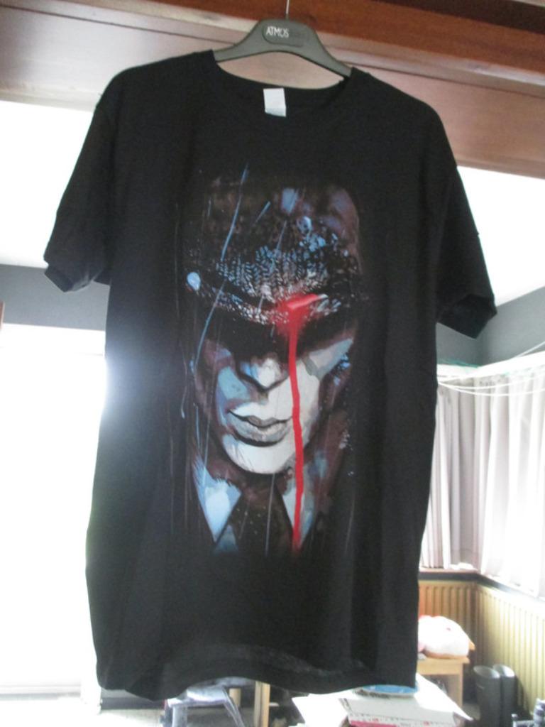 t-shirt The Peaky Blinders Thomas Shelby bleeding, Verzamelen, Film en Tv, Ophalen of Verzenden, Nieuw, Tv, Kleding