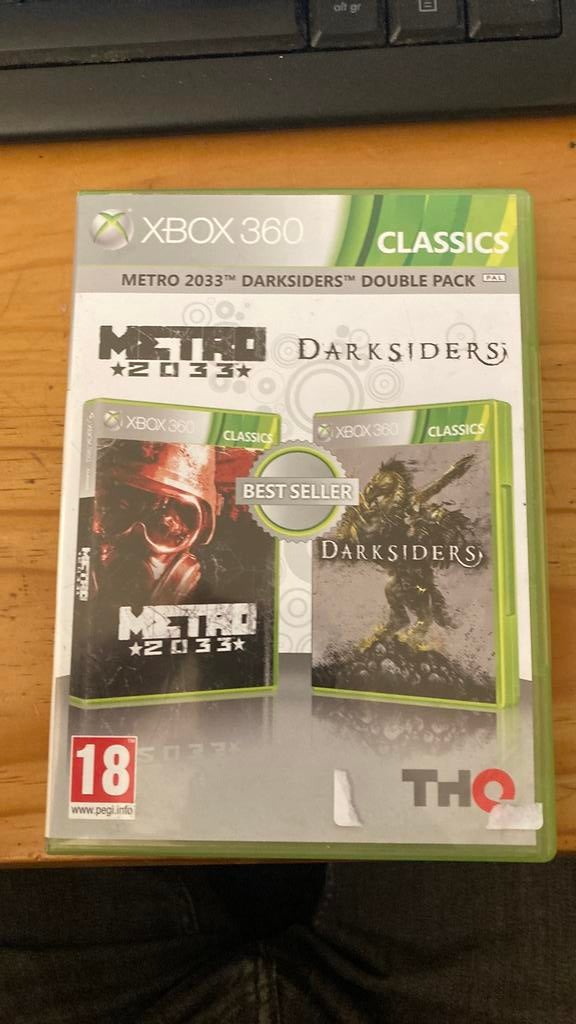 Metro 2033/Darksiders Double Pack (Xbox 360)., Consoles de jeu & Jeux vidéo, Jeux | Xbox 360, Enlèvement ou Envoi, 1 joueur, À partir de 18 ans