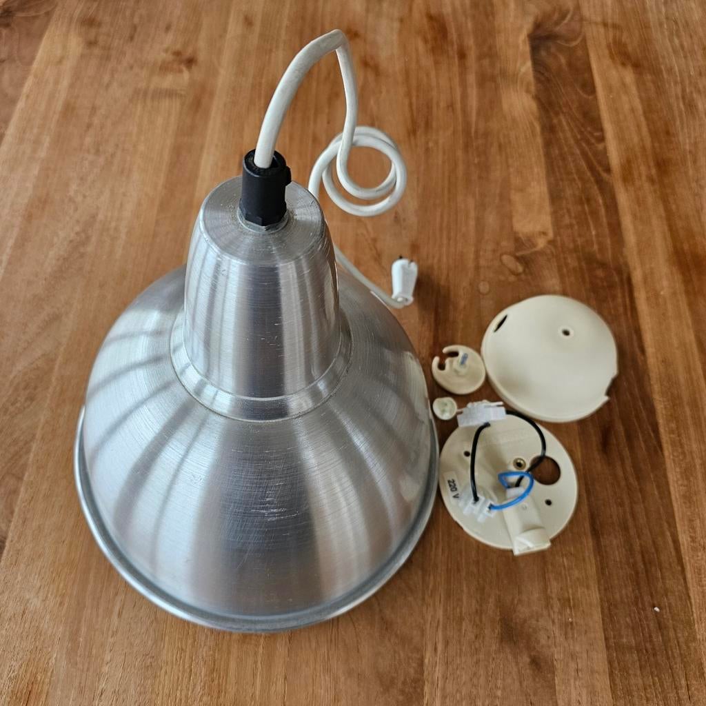 Aluminium hanglamp voor in caravan, Ophalen of Verzenden, Zo goed als nieuw