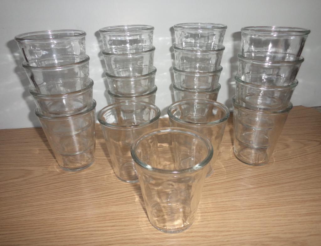 Vintage glazen 1950 - 0,5 liter, Antiek en Kunst, Ophalen