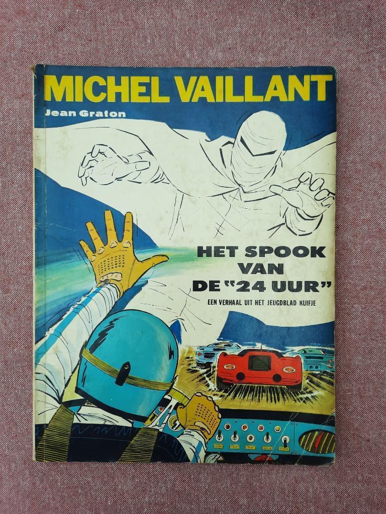 Michel Vaillant Het spook van de "24 uur", Gelezen, Jean Graton, Eén stripboek, Ophalen of Verzenden