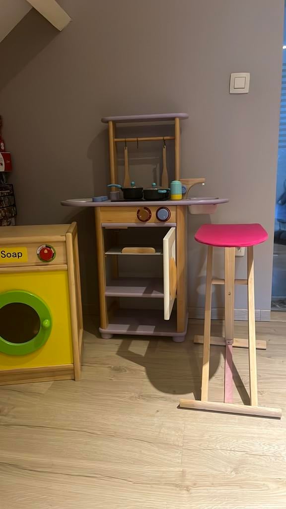 Houten speelgoed keuken, Ophalen, Gebruikt
