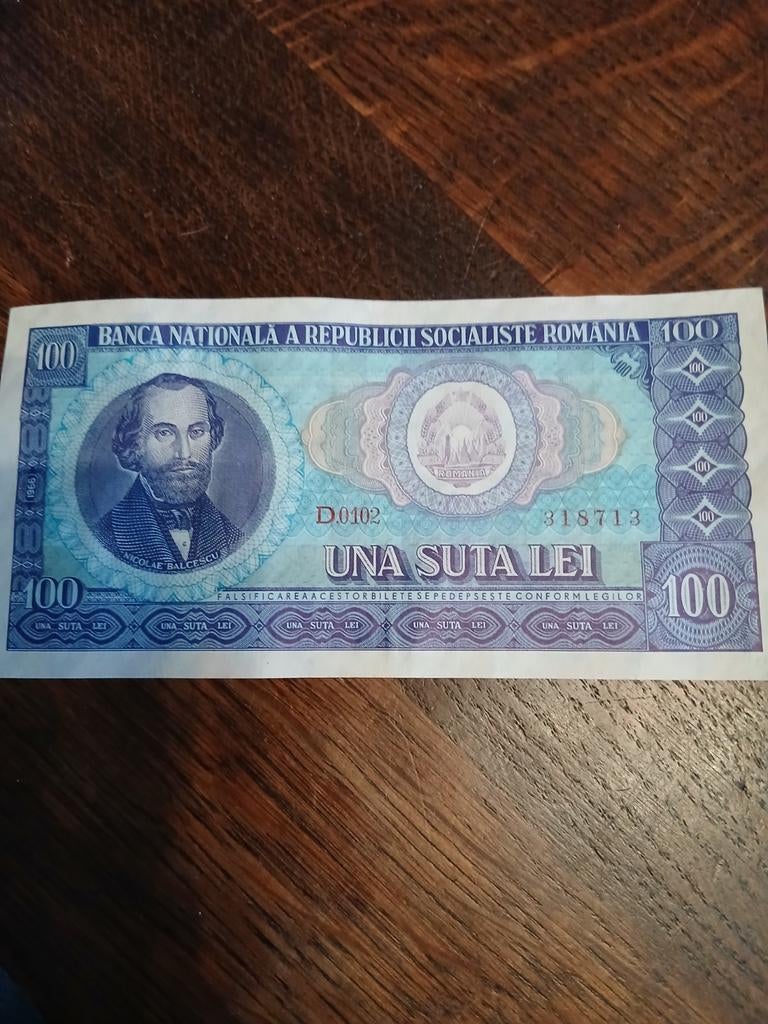 UNC biljet 100 lei Roemenië, Postzegels en Munten, Ophalen of Verzenden
