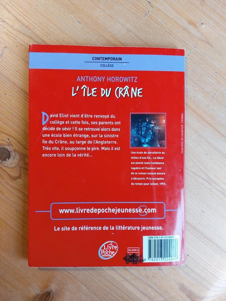 L'île du crâne   de Anthony Horowitz, Maison & Meubles, Enlèvement ou Envoi