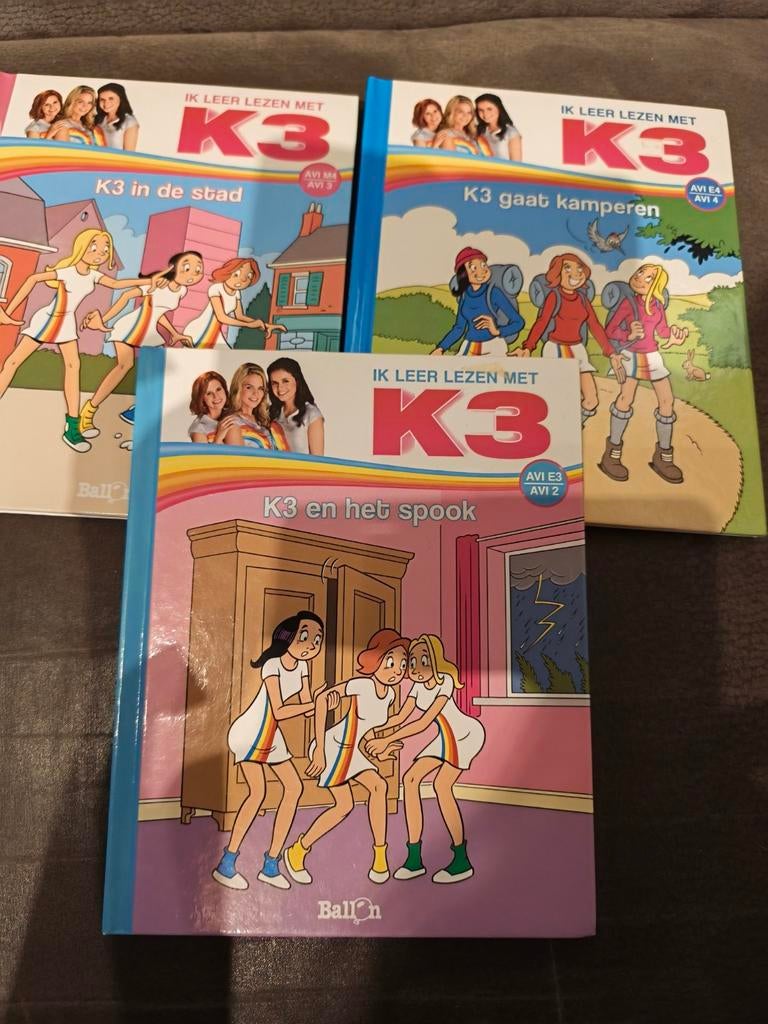 K3 Avi boekjes, Ophalen, Zo goed als nieuw