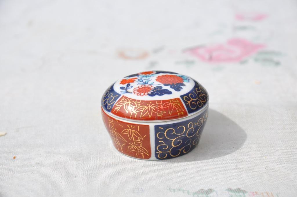 boite porcelaine satsuma a onguant, Enlèvement ou Envoi