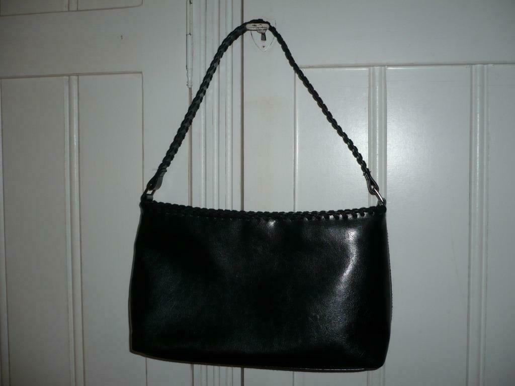 Petit sac pochette faux cuir noir, Enlèvement ou Envoi, Neuf, Noir