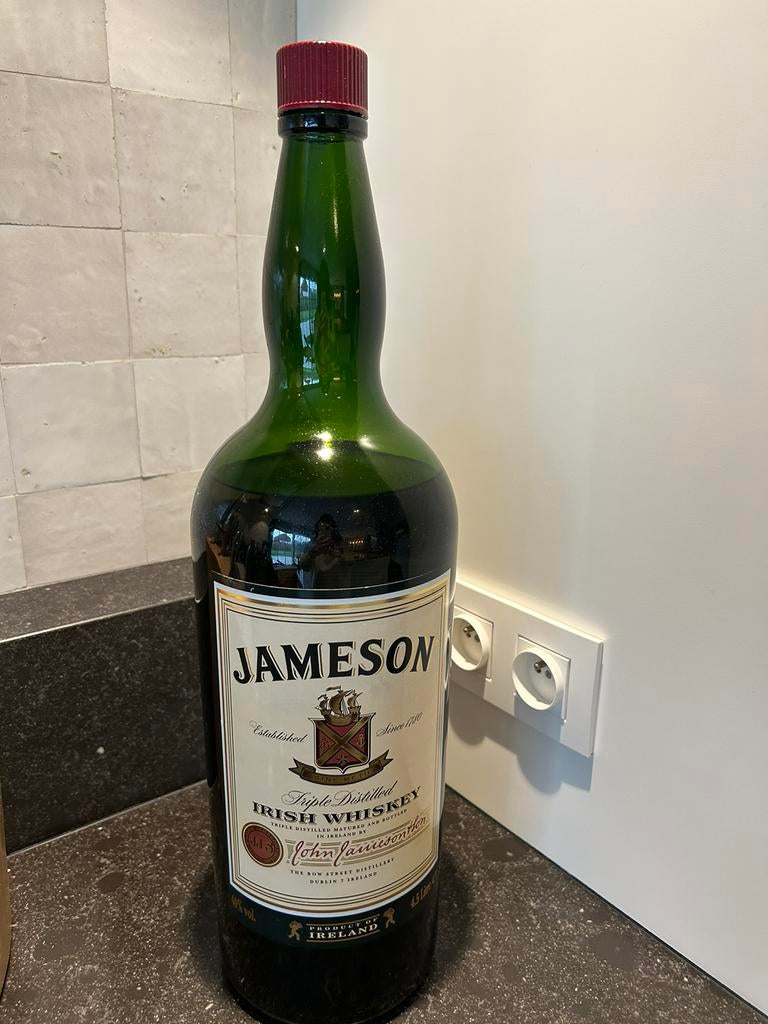 Fles Jameson whiskey 4,5 L, Enlèvement, Comme neuf