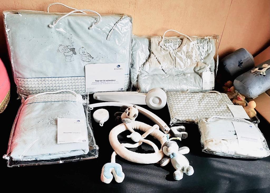 Lot Noukies NEUF️️️️️️️✅1/2PRIX️️️✅Housses dorigine payé521€, Enlèvement ou Envoi, Neuf, Garçon ou Fille, Couverture ou Couette