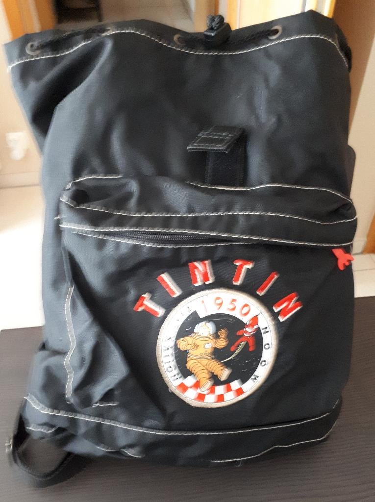 Tintin zwarte rugzak, Verzamelen, Stripfiguren, Nieuw, Overige typen, Kuifje, Ophalen