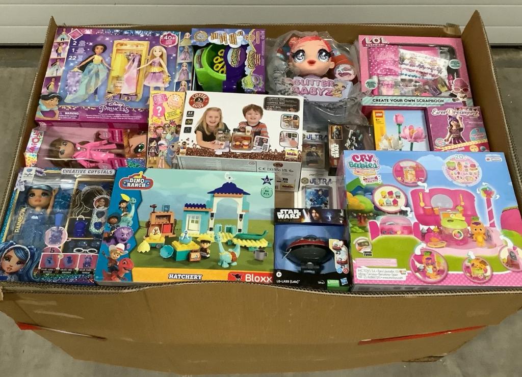 GROTE PARTIJ NIEUW SPEELGOED – IDEALE DOORVERKOOP, Kinderen en Baby's, Speelgoed | Educatief en Creatief, Nieuw, Knutselen, Bouwen