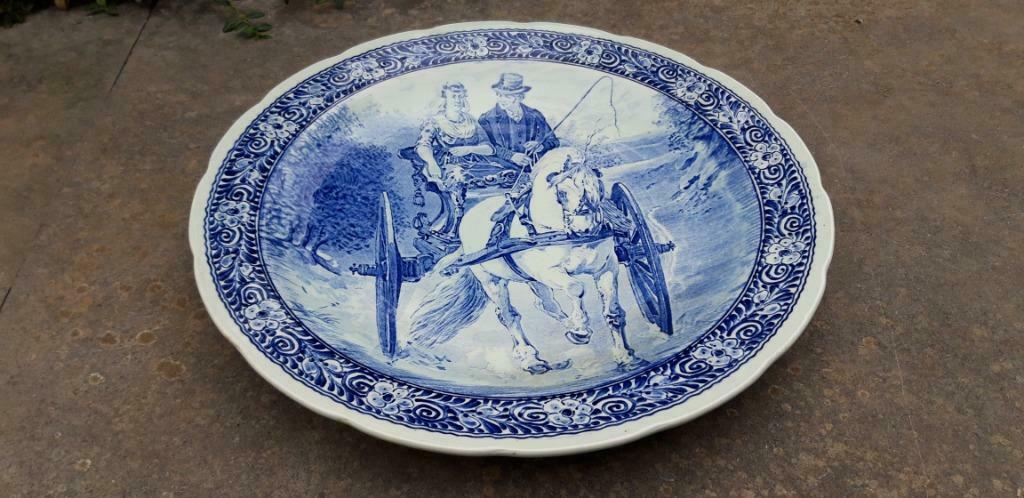 wandbord dia 40cm Royal Sphinx Holland By Boch Belgium-Delft, Ophalen