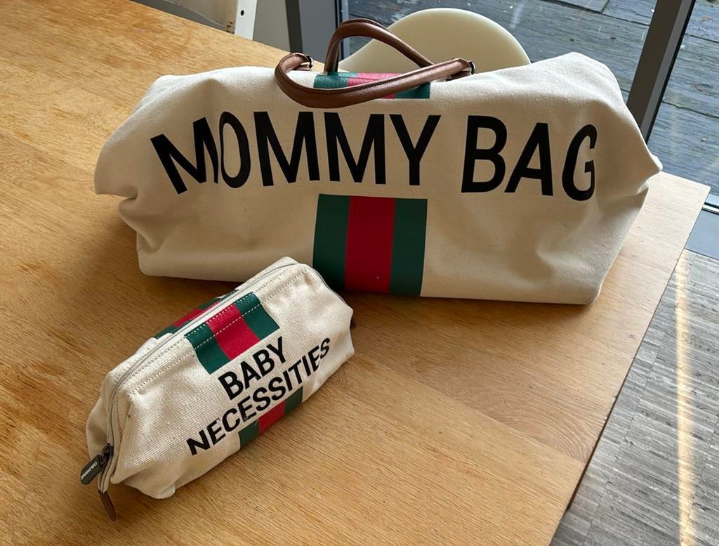 Childhome mommy bag en baby necessities, Kinderen en Baby's, Ophalen, Gebruikt, Schoudertas