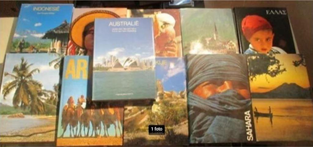 11 Prachtige Reisboeken / Natuurboeken - Zuiders Landen, Ophalen of Verzenden, Gelezen