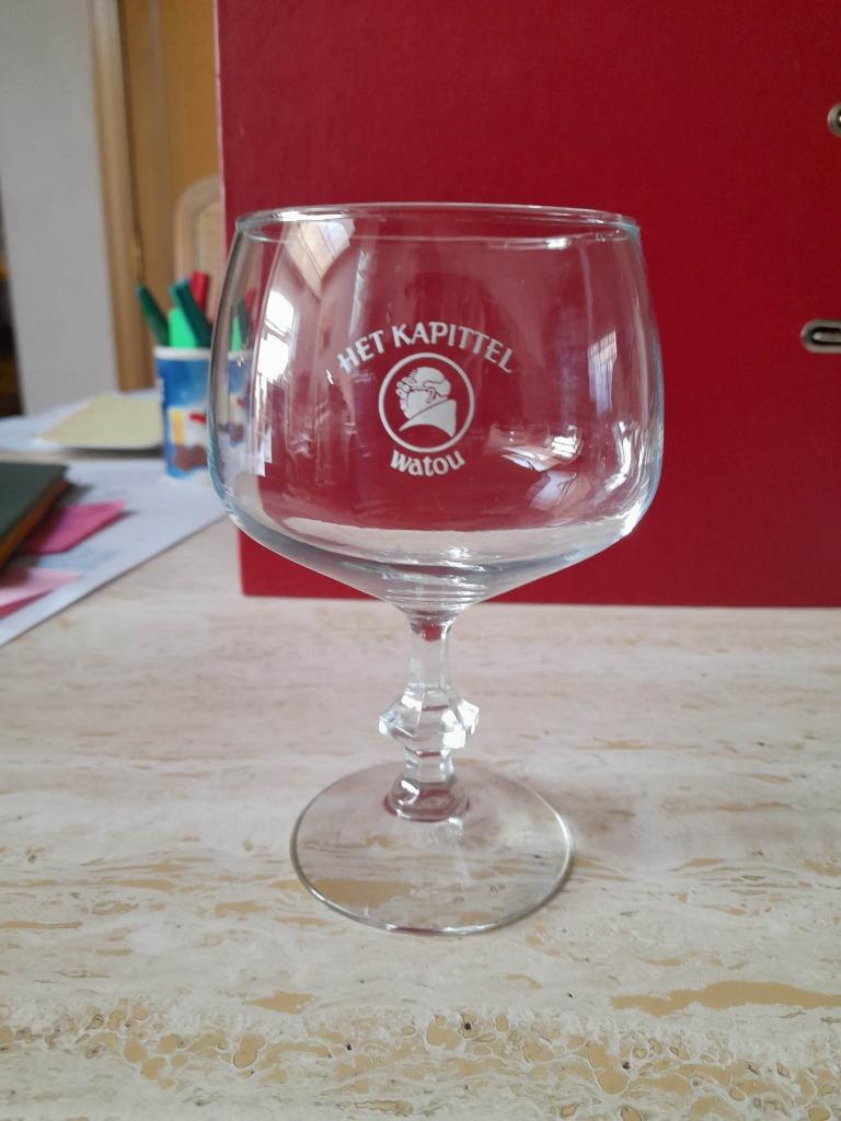 Verre à bière « Het Kapittel » Watou, Enlèvement ou Envoi, Neuf, Verre ou Verres, Autres marques