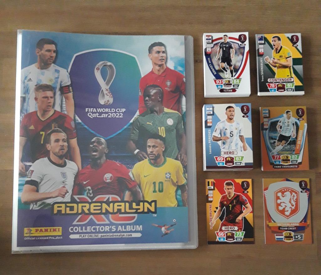 Dossier collection Panini Coupe du Monde 2022 Adrenalyn + 10, Hobby & Loisirs créatifs, Autocollants & Images, Neuf, Plusieurs images