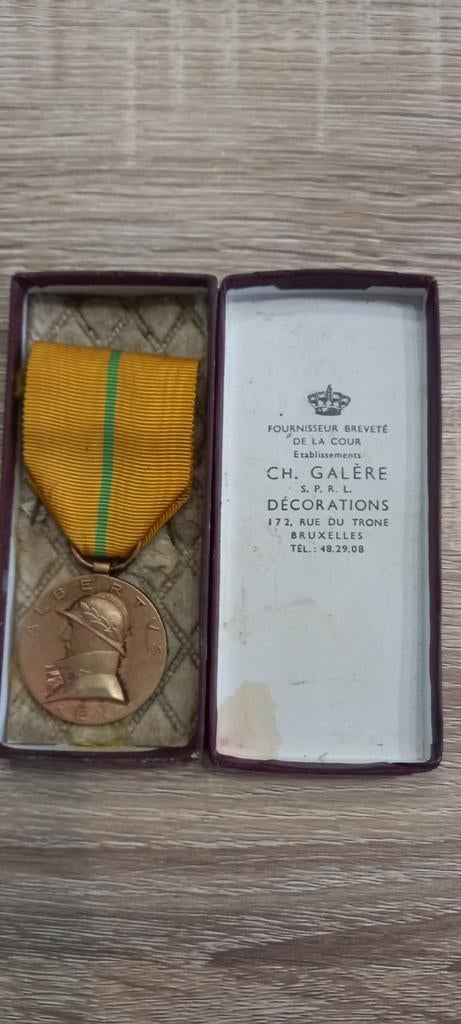 Albert-medaille, Verzamelen, Militaria | Tweede Wereldoorlog, Ophalen of Verzenden