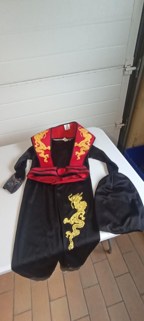 Ninja jongens 120-130 maat, Kinderen en Baby's, Carnavalskleding en Verkleedspullen, Ophalen, Zo goed als nieuw