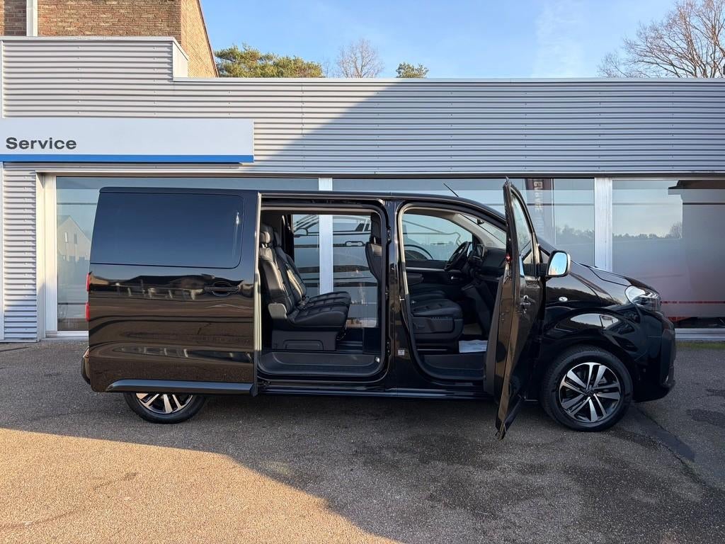 Peugeot Traveller 2.0 BlueHDI Business VIP - 8 Pl - Leder, Auto's, Peugeot, USB, 4 cilinders, Zwart, Leder
