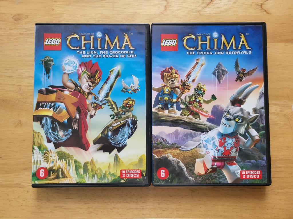 Lot DVD LEGO Legends of Chima, CD & DVD, DVD | Films d'animation & Dessins animés, Utilisé, Américain, À partir de 6 ans, Enlèvement