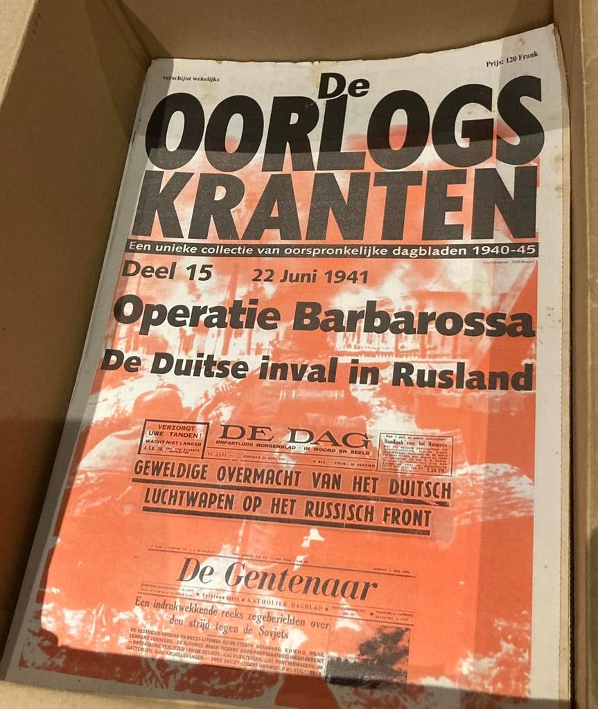 De Oorlogskranten, Boeken, Ophalen of Verzenden, Zo goed als nieuw