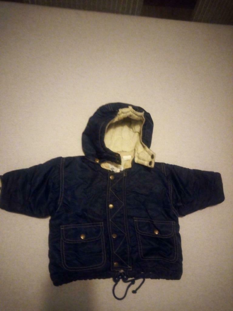 Anorak met capuchon Teddybeer maat 68cm (6 maanden), Ophalen of Verzenden, Gebruikt, Teddy bear, Jongen